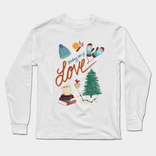 Sending lots of love Long Sleeve T-Shirt